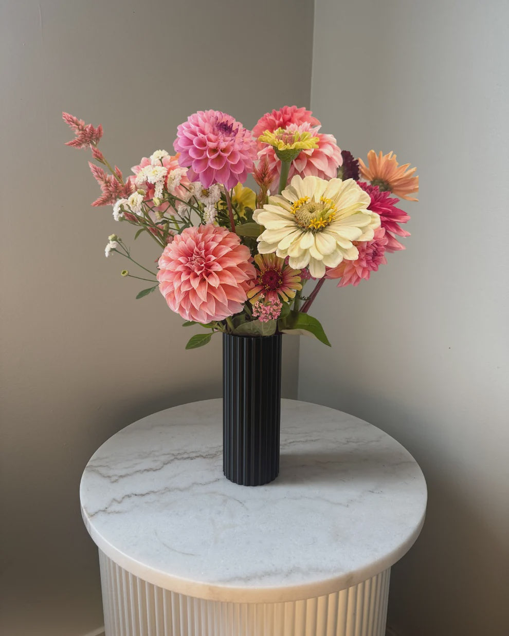 Lottie Vase - Black