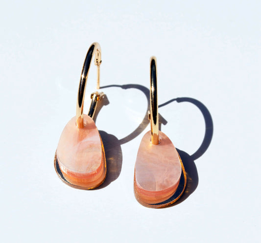 Lyla Earrings - Pink