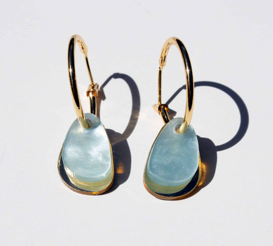 Lyla Earrings - Ice Blue