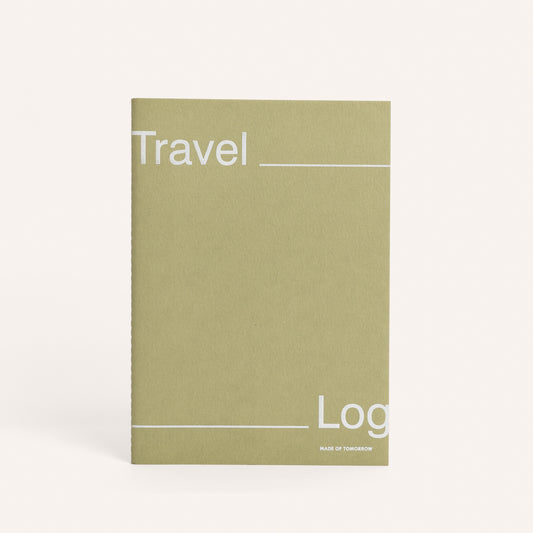 Travel Log - Journal by Made of Tomorrow