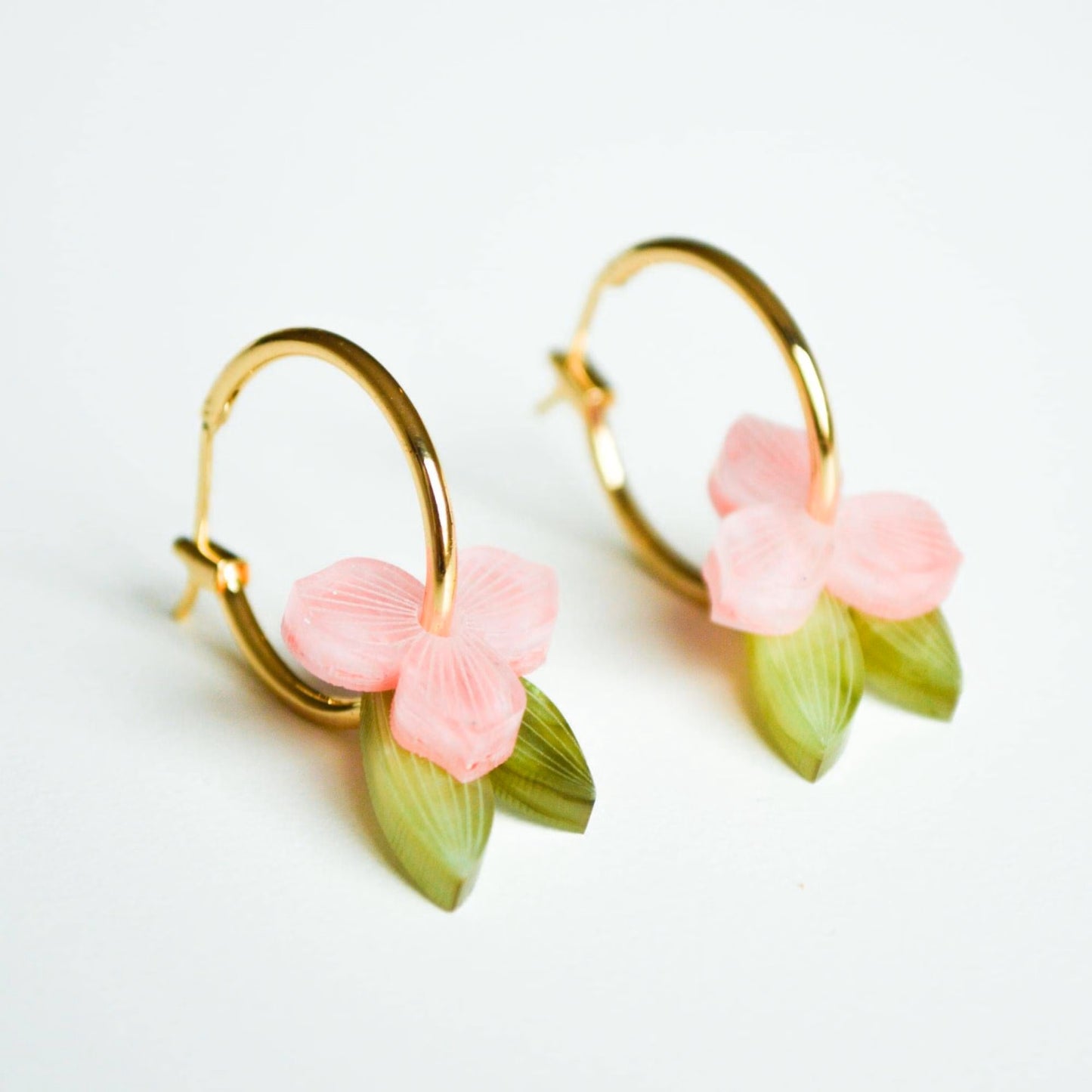 Meadow Earrings - Coral