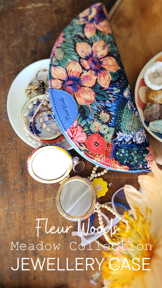 PRE-ORDER "Meadow" Jewellery Case by Fleur Woods