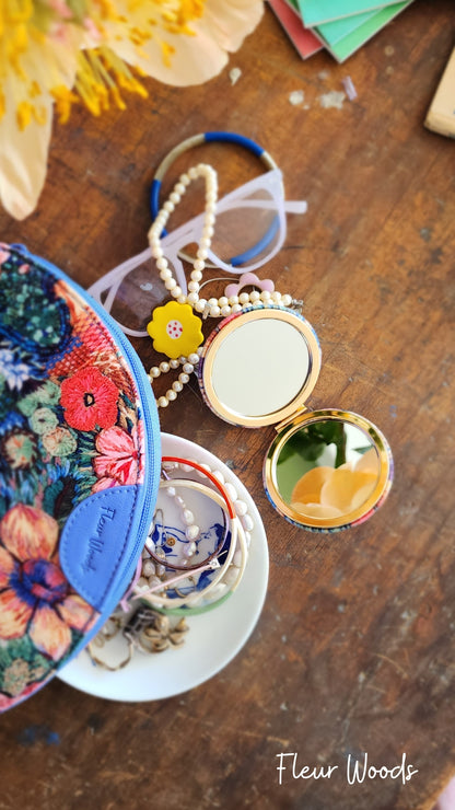 PRE-ORDER "Meadow" Pocket Mirror by Fleur Woods
