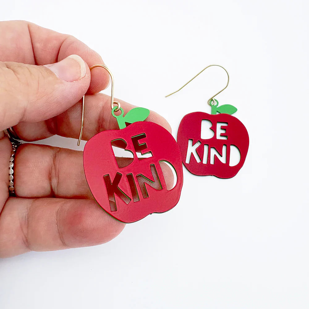Midi Be Kind Apple Earrings
