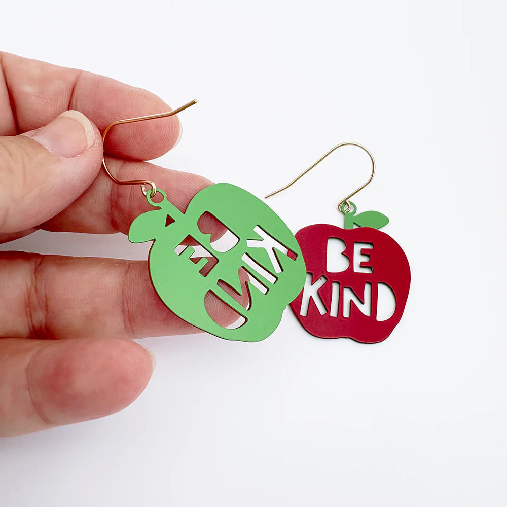 Midi Be Kind Apple Earrings