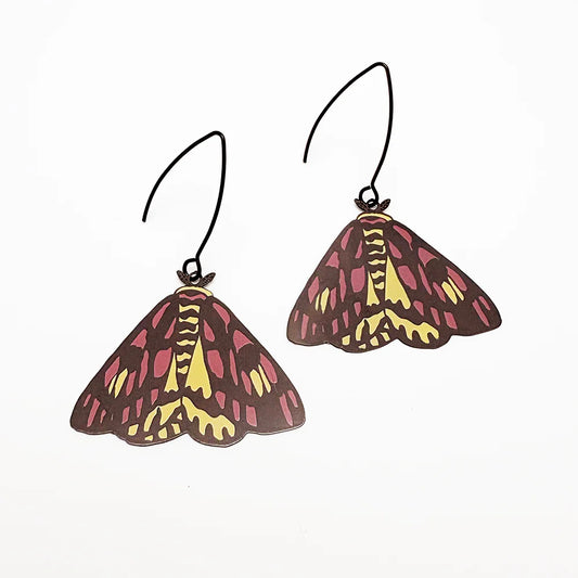 Midi Sheep Moth Earrings