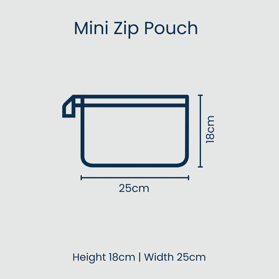 Mini Zip Pouch - Posy
