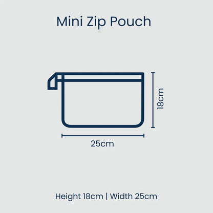 Mini Zip Pouch - Posy