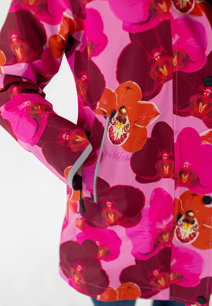 Orquidea Mesh-Lined Raincoat