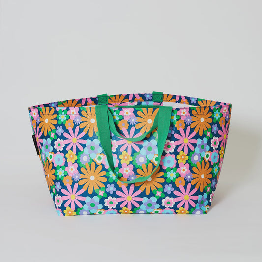 Oversized Tote - Pop Floral
