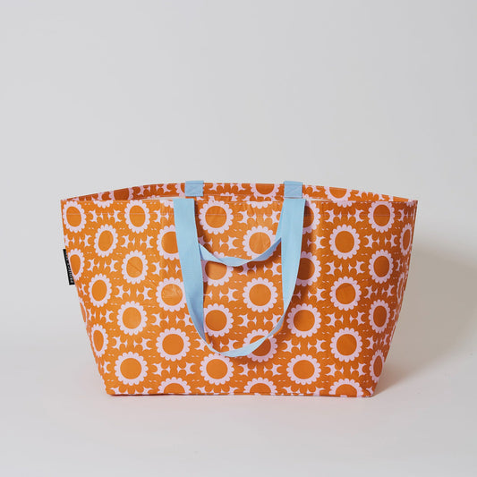 Oversized Tote - Geo Floral