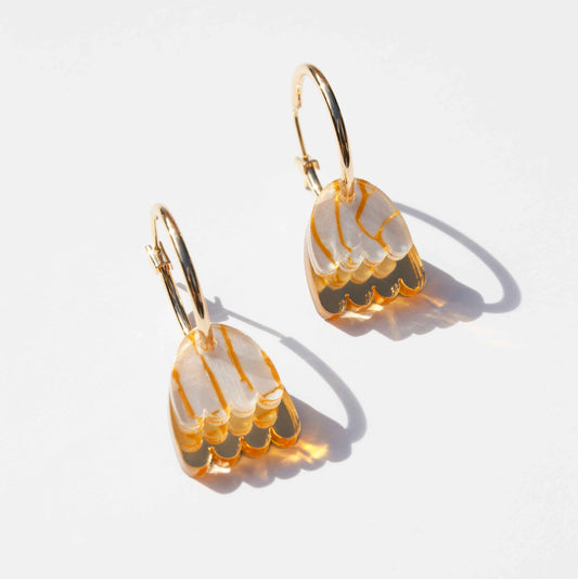 Palm Earrings - Golds