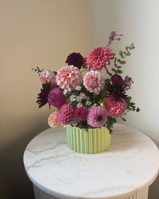 Poppy Vase - Matcha