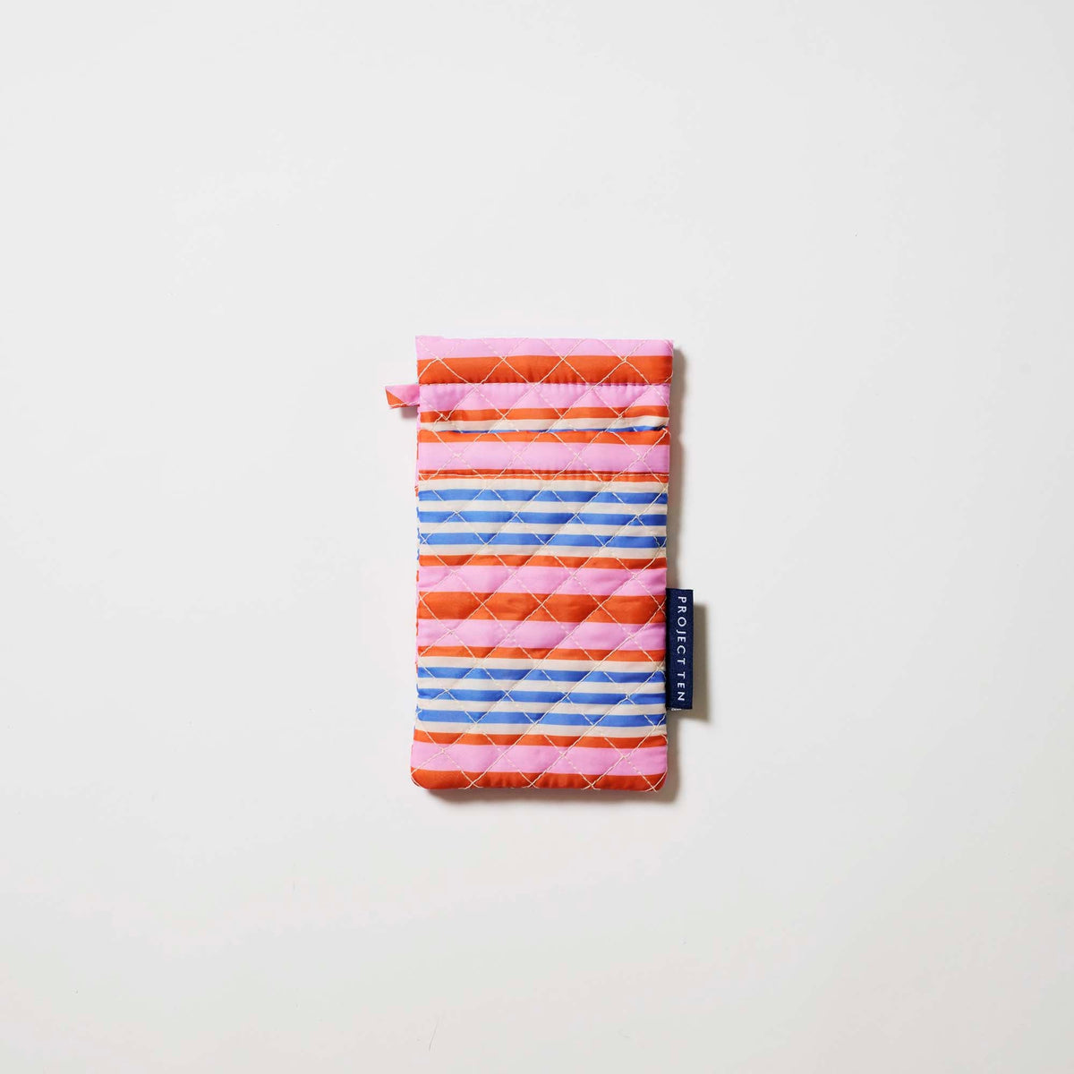 Double Glasses Case - Capri Stripe