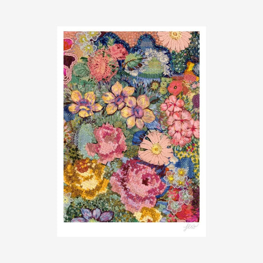 "Rivers and Roads" Print by Fleur Woods