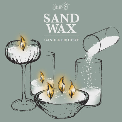 Sand Wax Candle Project