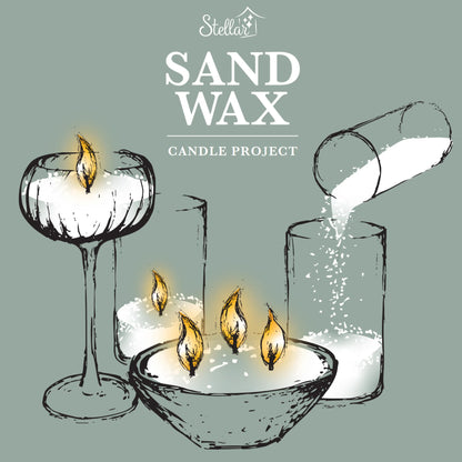 Sand Wax Candle Project