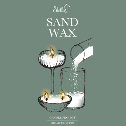 Sand Wax Candle Project