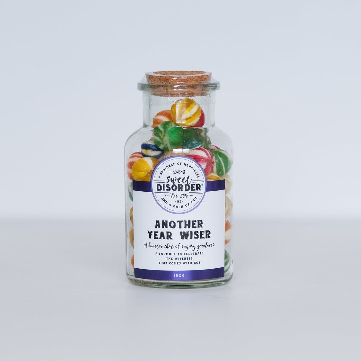 Another Year Wiser - Bottle of fun lollies