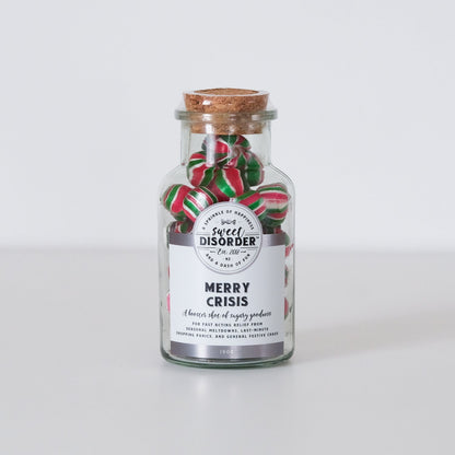 Merry Crisis- Bottle of fun lollies