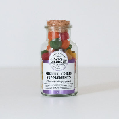 Midlife Crisis Formula - Bottle of fun lollies