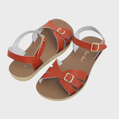 Sun-San "Boardwalk" Sandals - Paprika