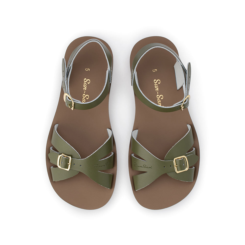 SunSan "Boardwalk" Sandals Olive Inc Design Store