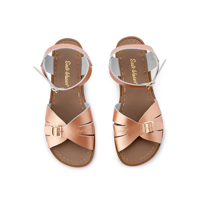 Saltwater "Classic" Sandals - Rose Gold