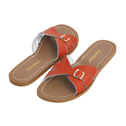 Saltwater "Classic" Slide Sandals - Paprika