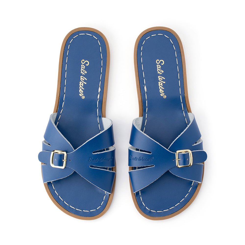 Saltwater "Classic" Slide Sandals - Cobolt