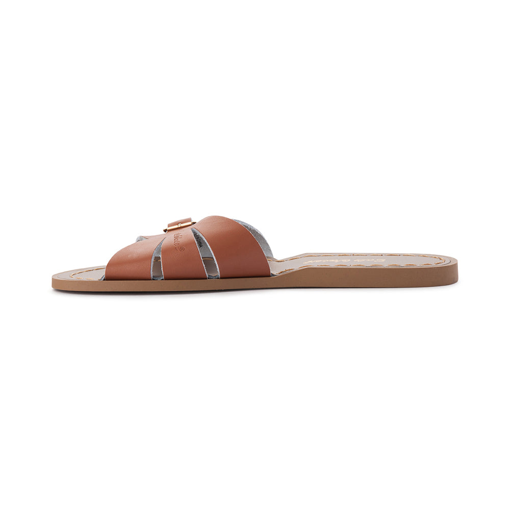 Saltwater "Classic" Slide Sandals - Tan