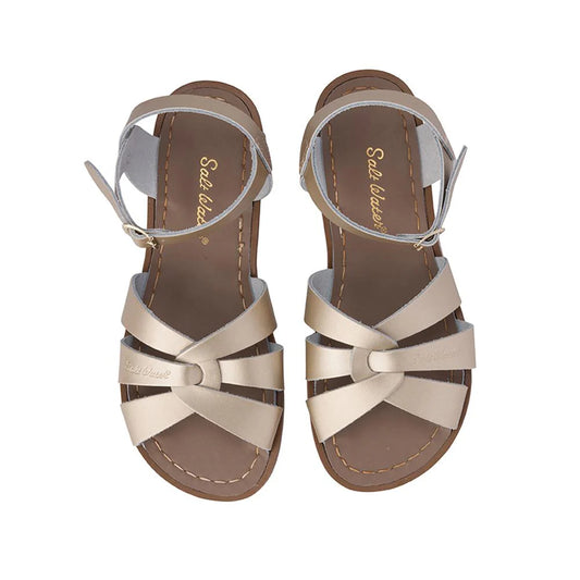 Saltwater "Original" Sandals - Gold