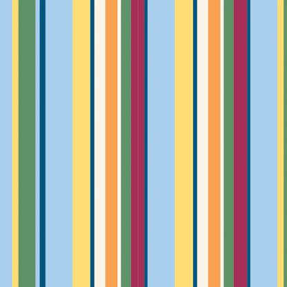 Shopper Tote - Retro Stripe