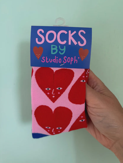 Socks by Studio Soph - I Heart You