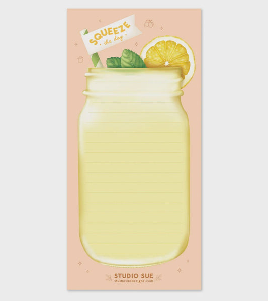"Squeeze The Day" Notepad / List-Maker