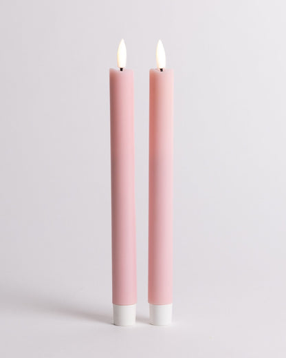 LED Table Candle - Pink (Set of 2)