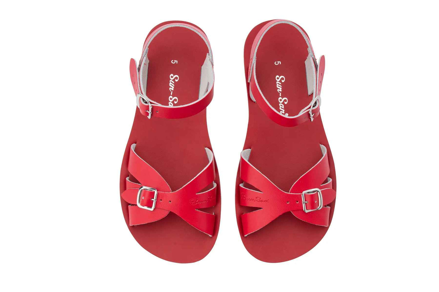 Sun-San "Boardwalk" Sandals - Red