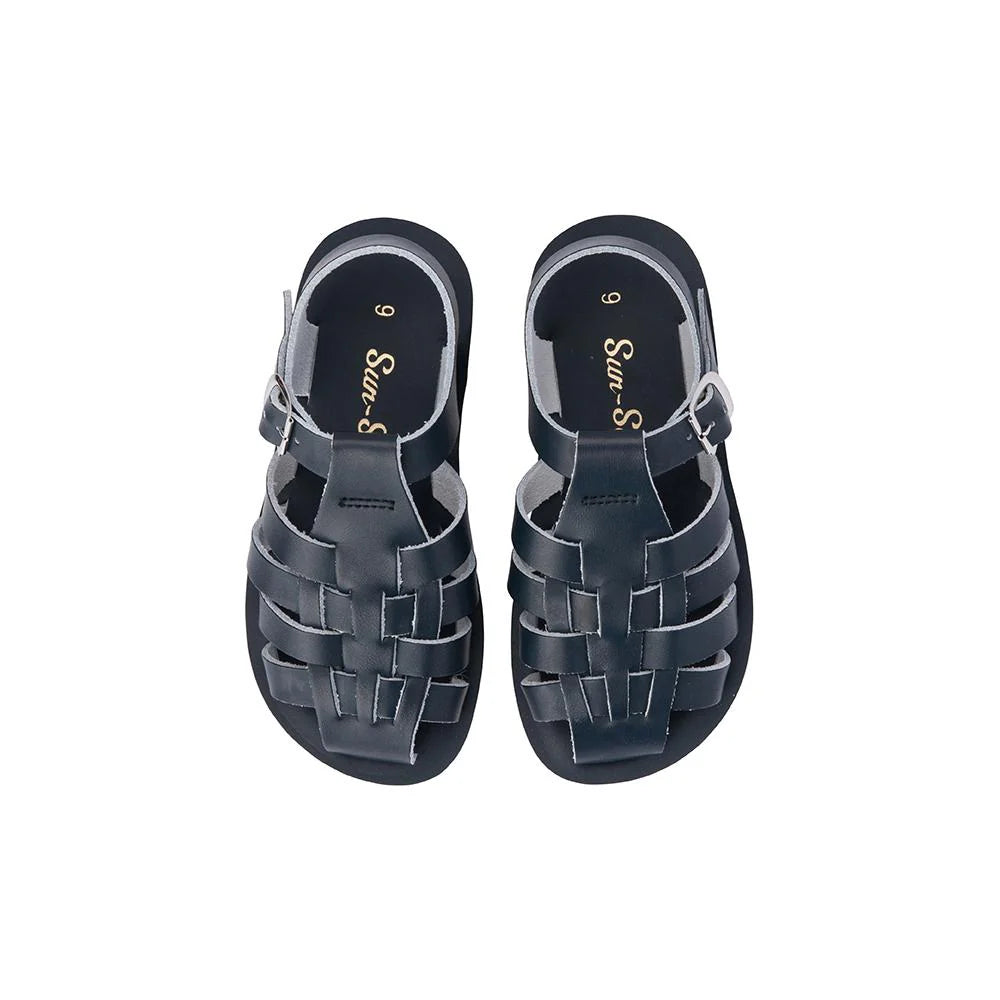 Sun-San "Sailor" Youth Sandals - Navy