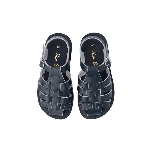 Sun-San "Sailor" Youth Sandals - Navy
