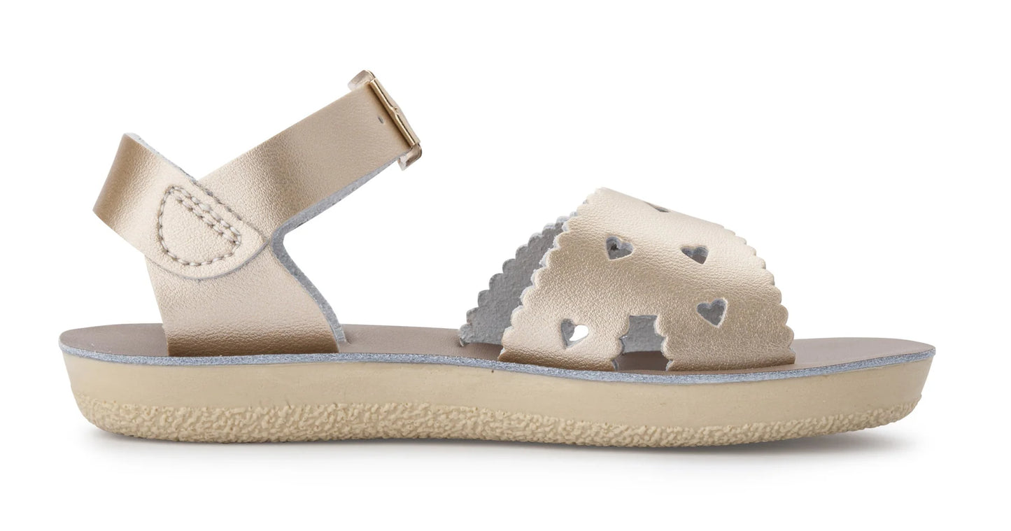 Sun-San "Sweetheart" Youth Sandals - Gold