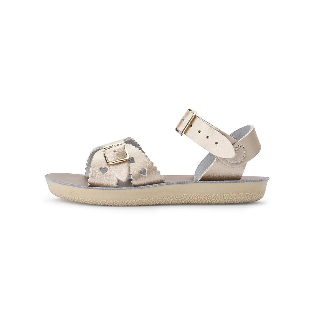 Sun-San "Sweetheart" Youth Sandals - Gold