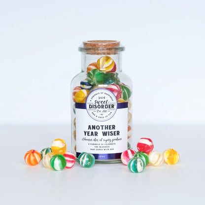 Another Year Wiser - Bottle of fun lollies