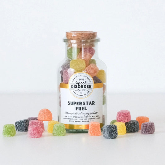 Superstar Fuel - Bottle of fun Lollies