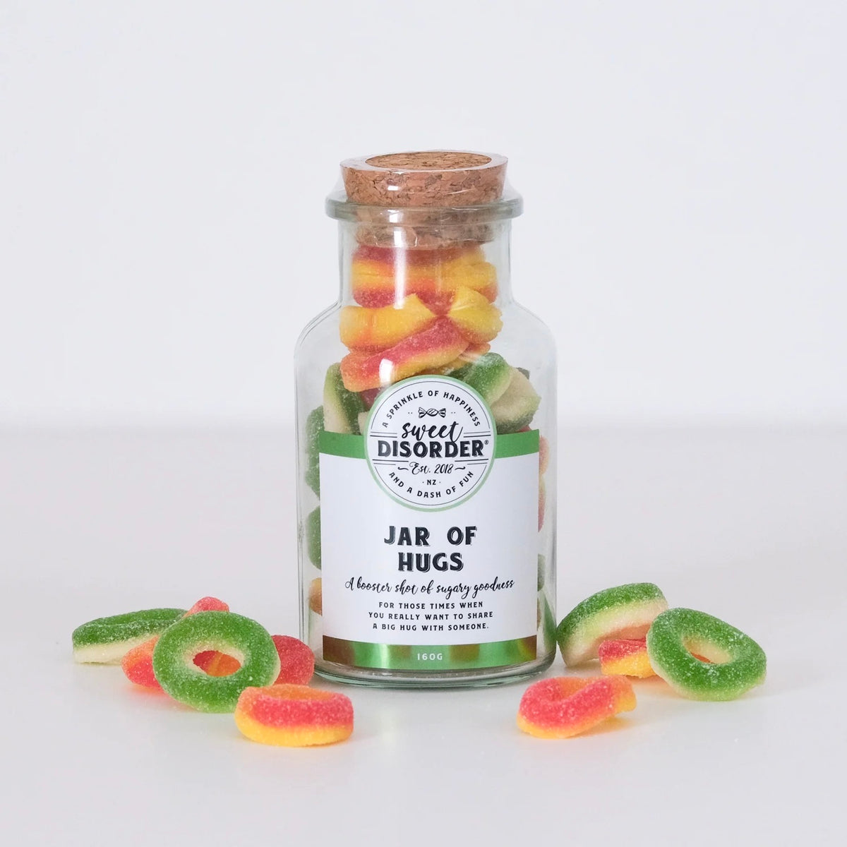 Jar of Hugs - Bottle of fun lollies