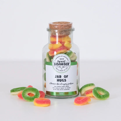 Jar of Hugs - Bottle of fun lollies