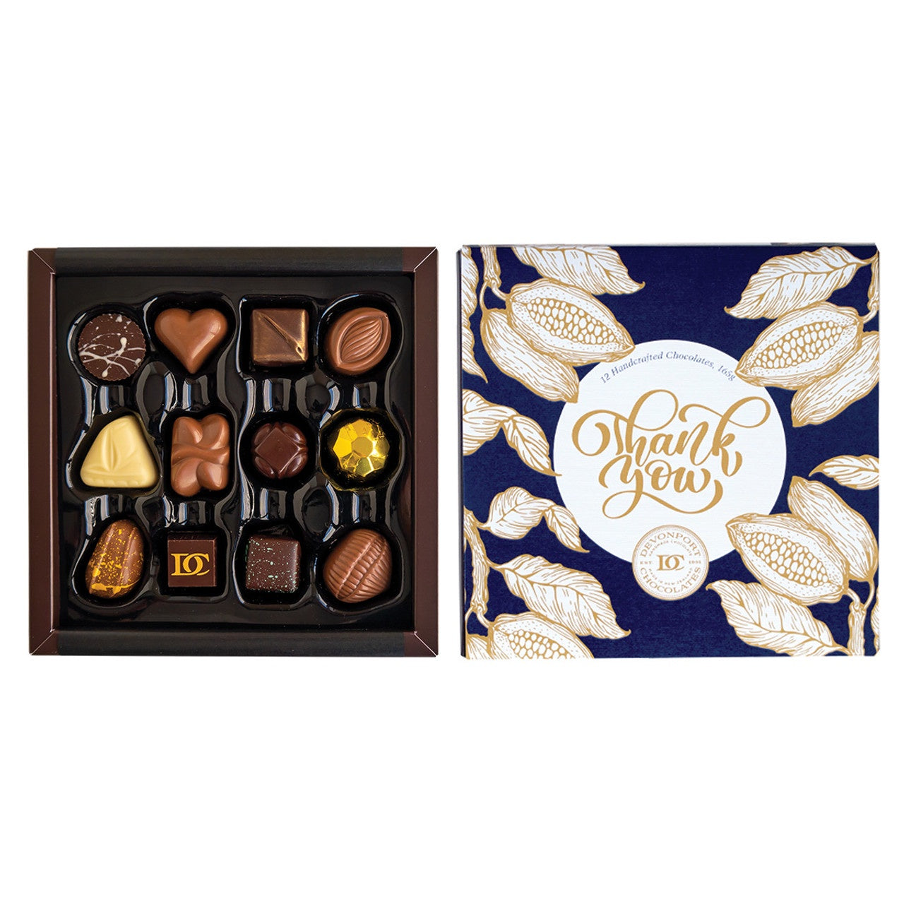 Thank You Assorted Chocolate Box - 165g