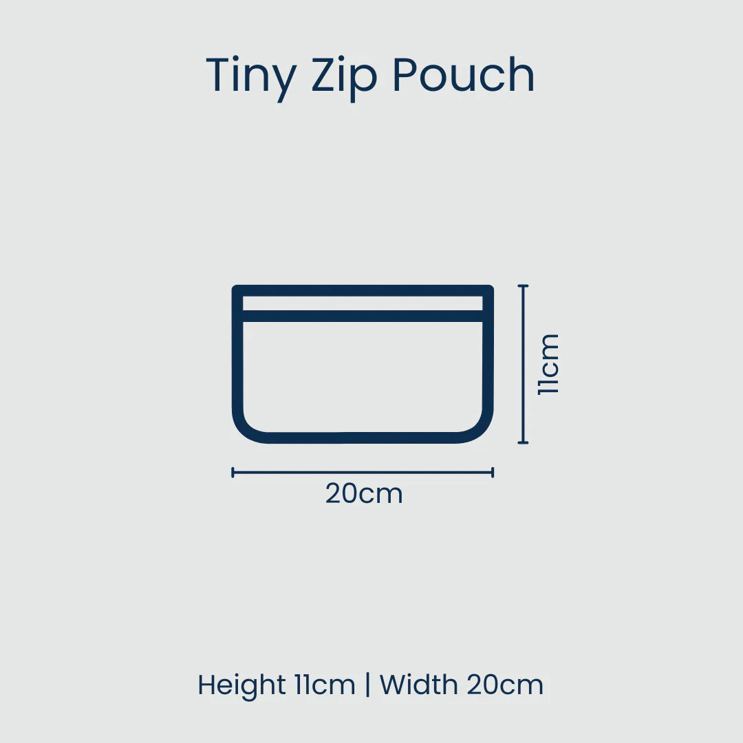 Tiny Zip Pouch - Boats