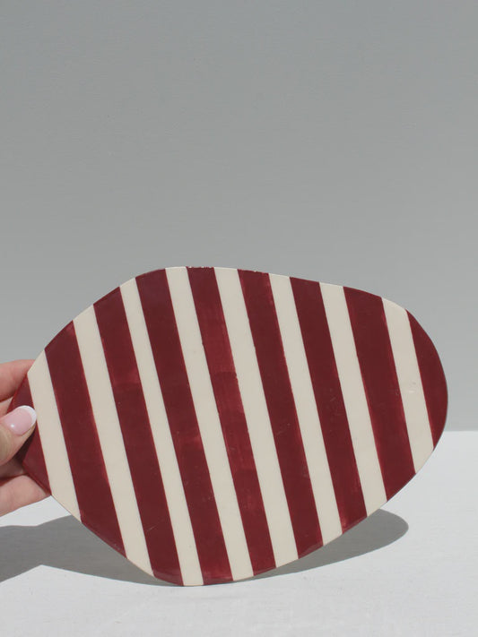 "With Pleasure #4" Ceramic Tray