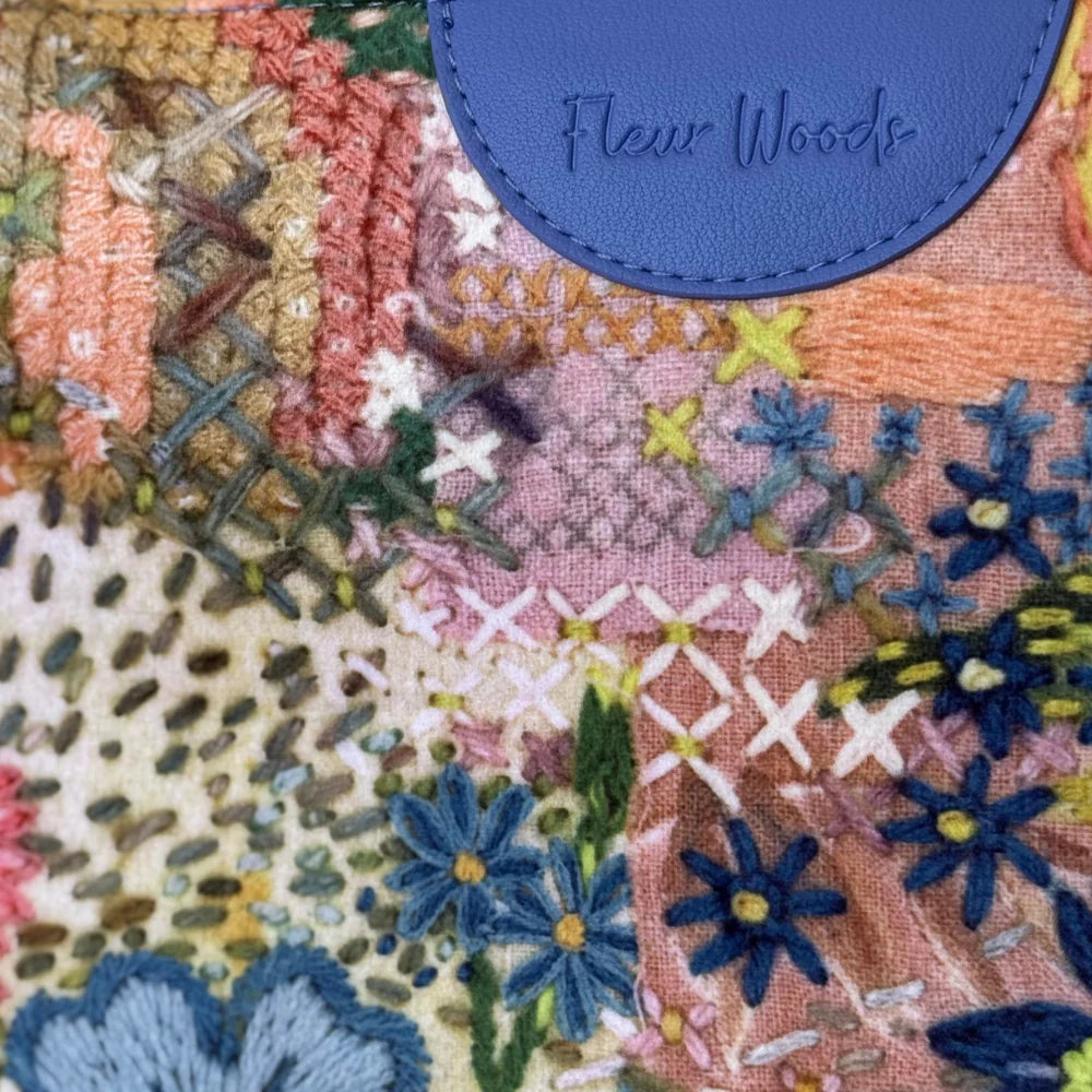 'Meadow' Boxy Tote by Fleur Woods