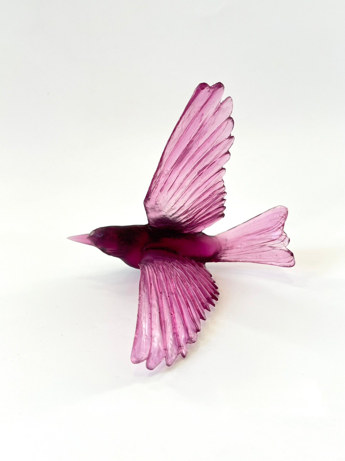 Stitchbird / Hihi - Gold Amethyst